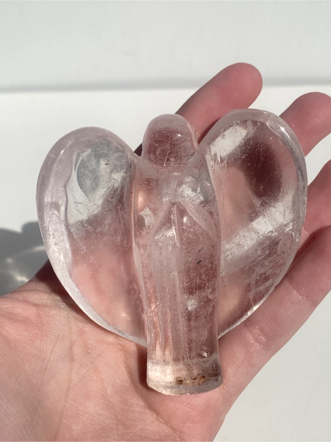 Clear Quartz Crystal Angel Figurine - photo 4