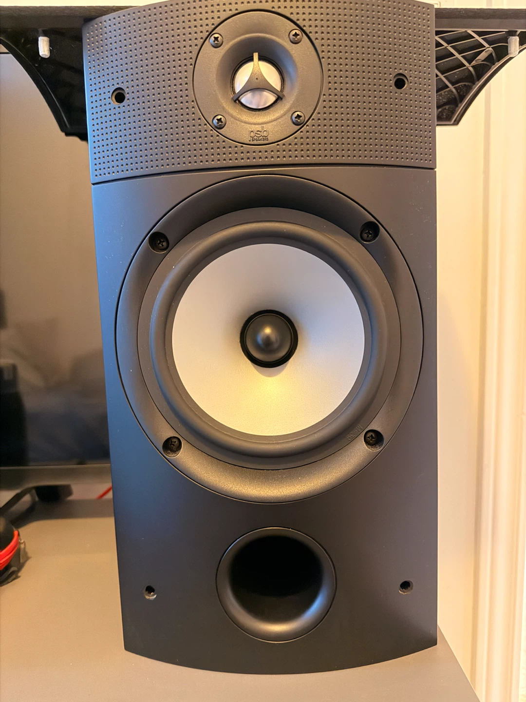 Pair of PSB 2B Image Speakers and Sony Receiver Amplifier