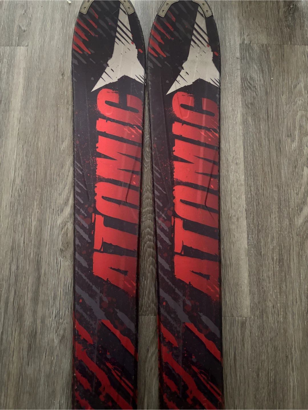 Atomic Downhill Skis with Atomic Bindings