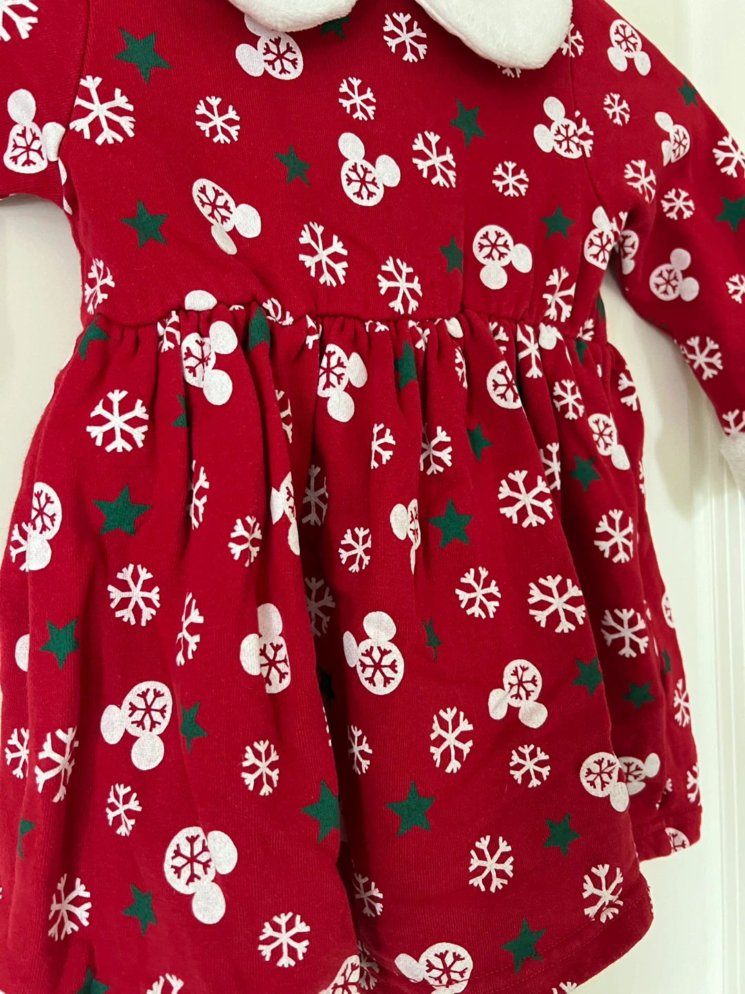 Disney Red Christmas Holiday Girls’ Dress - photo 4