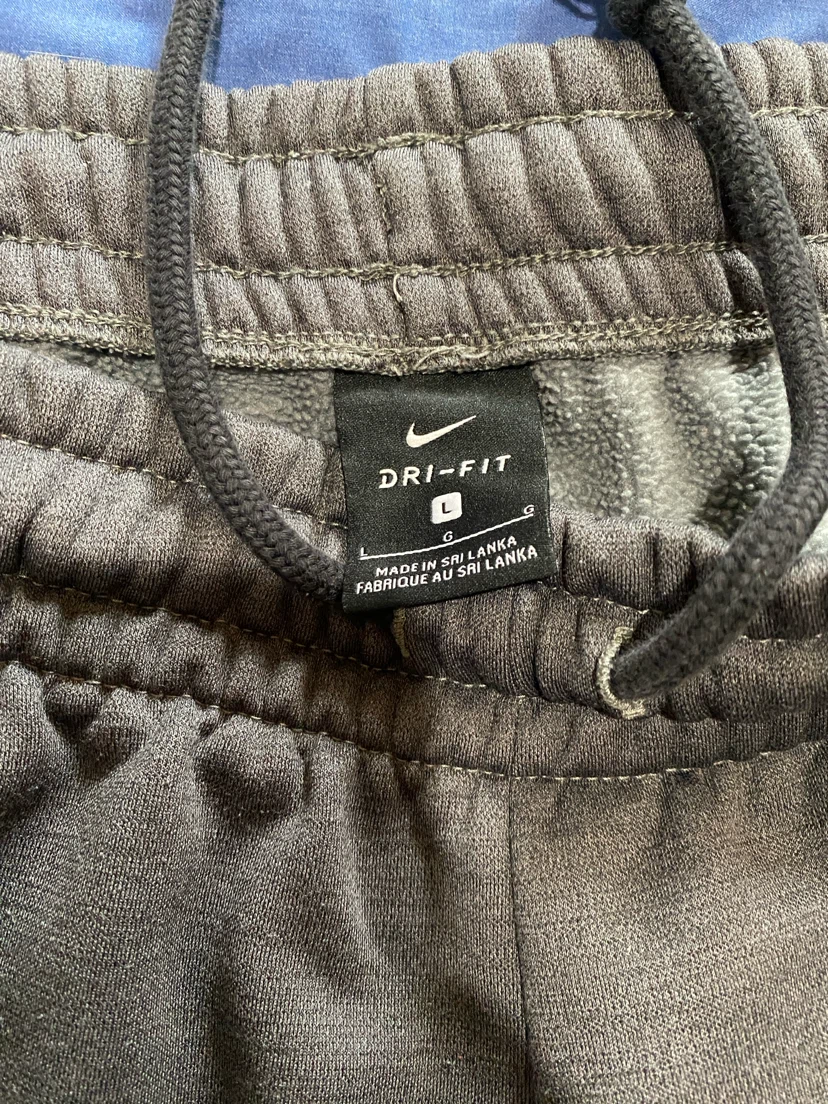 Nike Dri-FIT Joggers - Grey - Size Large - photo 2