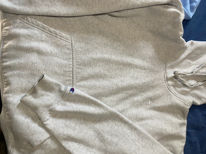 Champion Heather Grey Hoodie