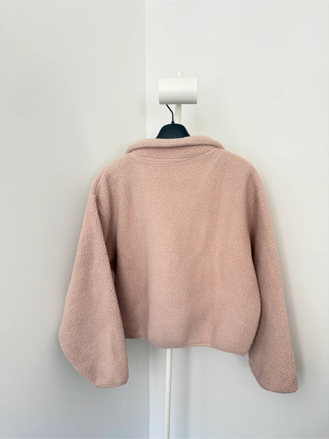 Blush Pink Sherpa Quarter-Zip - photo 2