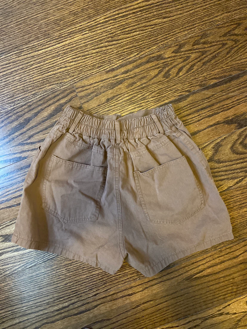 Brown Utility Shorts - photo 2