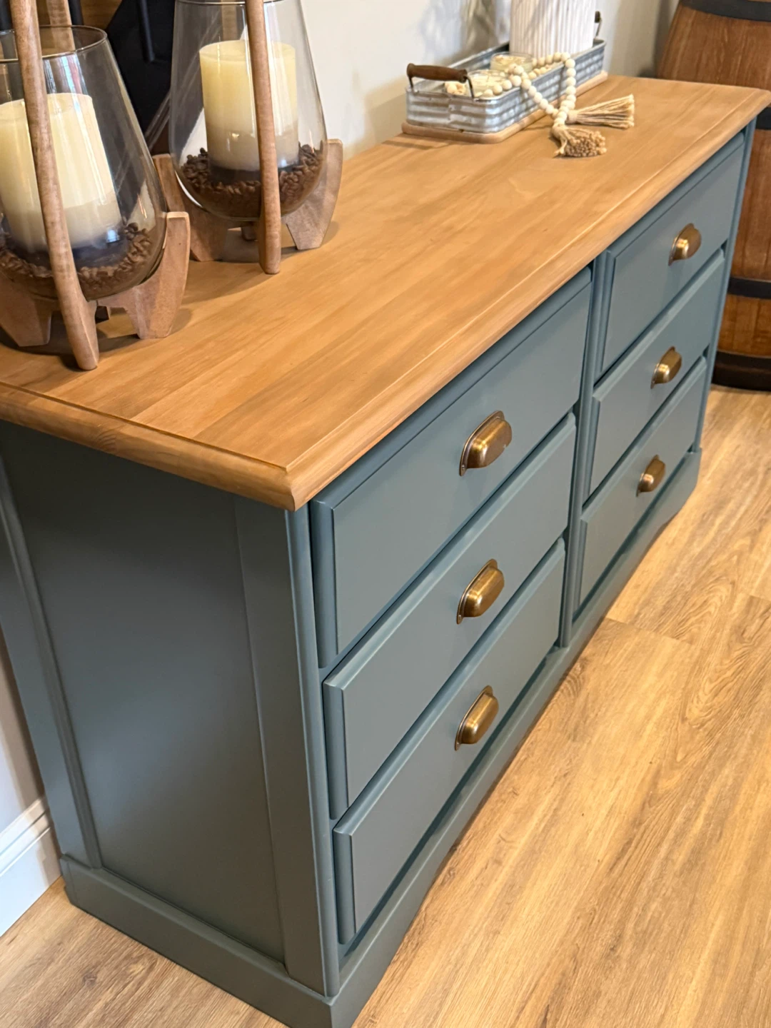 Refinished Six-Drawer Dresser - photo 3
