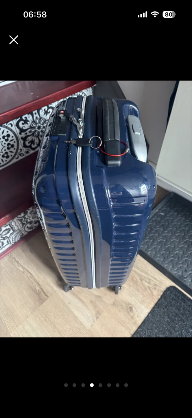 Blue Hardside Carry-On Luggage - photo 3