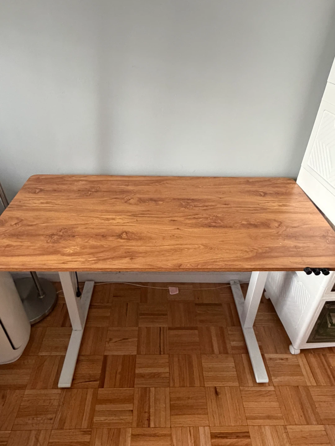 Standing Desk with Wood Grain Top - photo 2