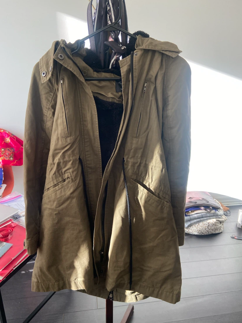 Olive Green Parka jacket