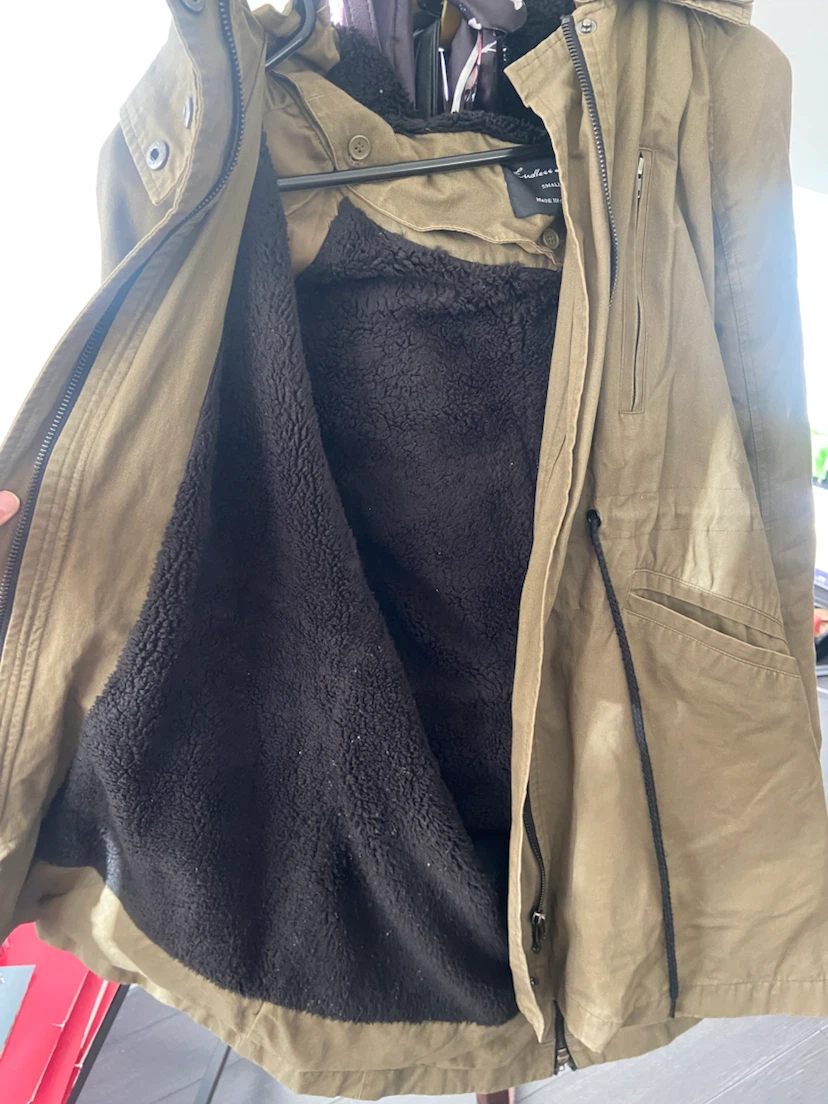 Olive Green Parka jacket - photo 2