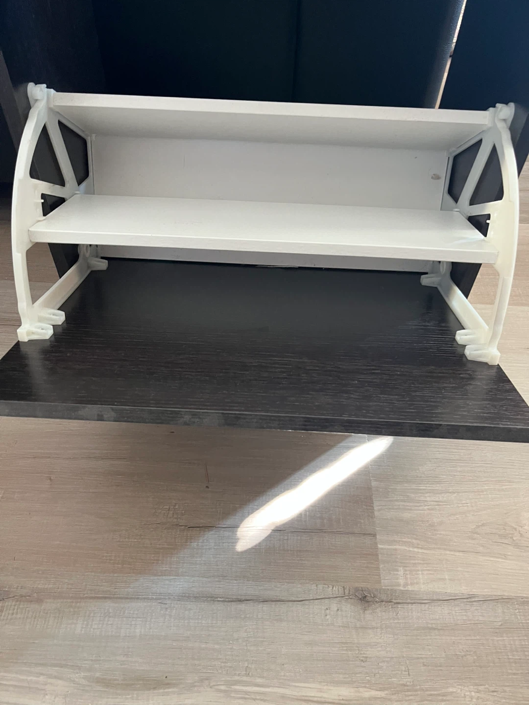 Dark Wood Shoe Cabinet - photo 4