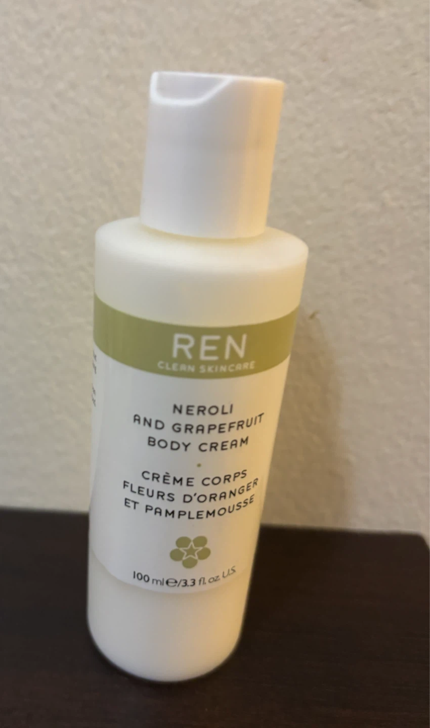 NEW-REN Clean Skincare Neroli and Grapefruit Body Cream