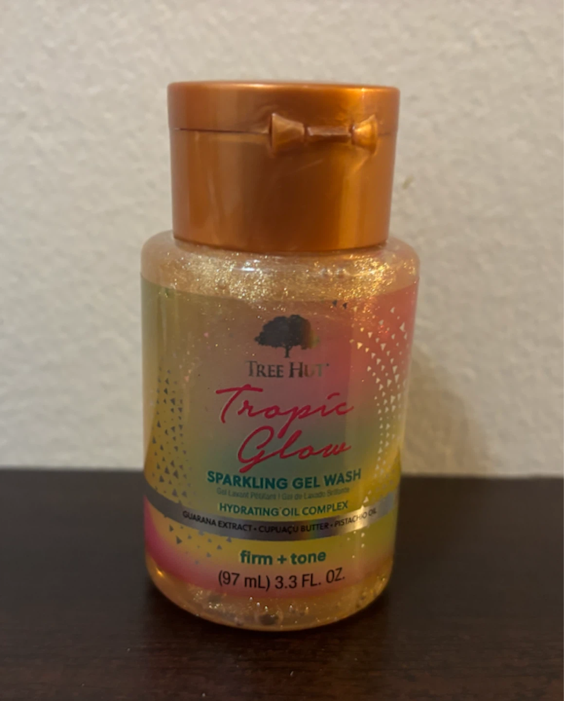 NEW-Tree Hut Tropic Glow Sparkling Gel Wash