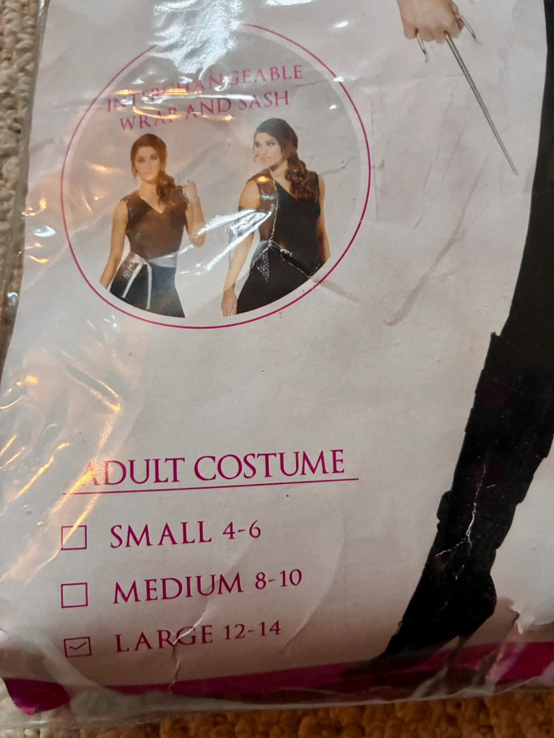 Spirit Stealth Ninja Adult Costume Large - photo 2