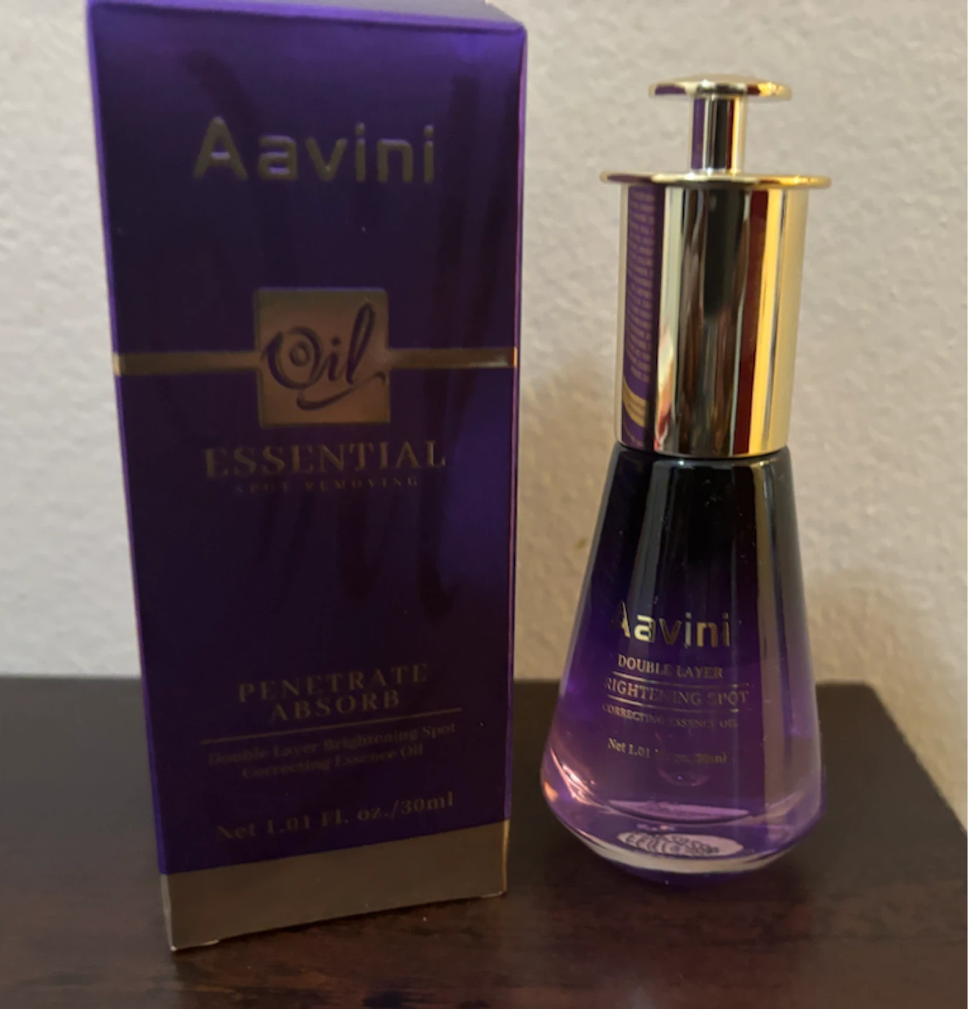 NEW-Aavini Double Layer Brightening Spot Correcting Essence Oil