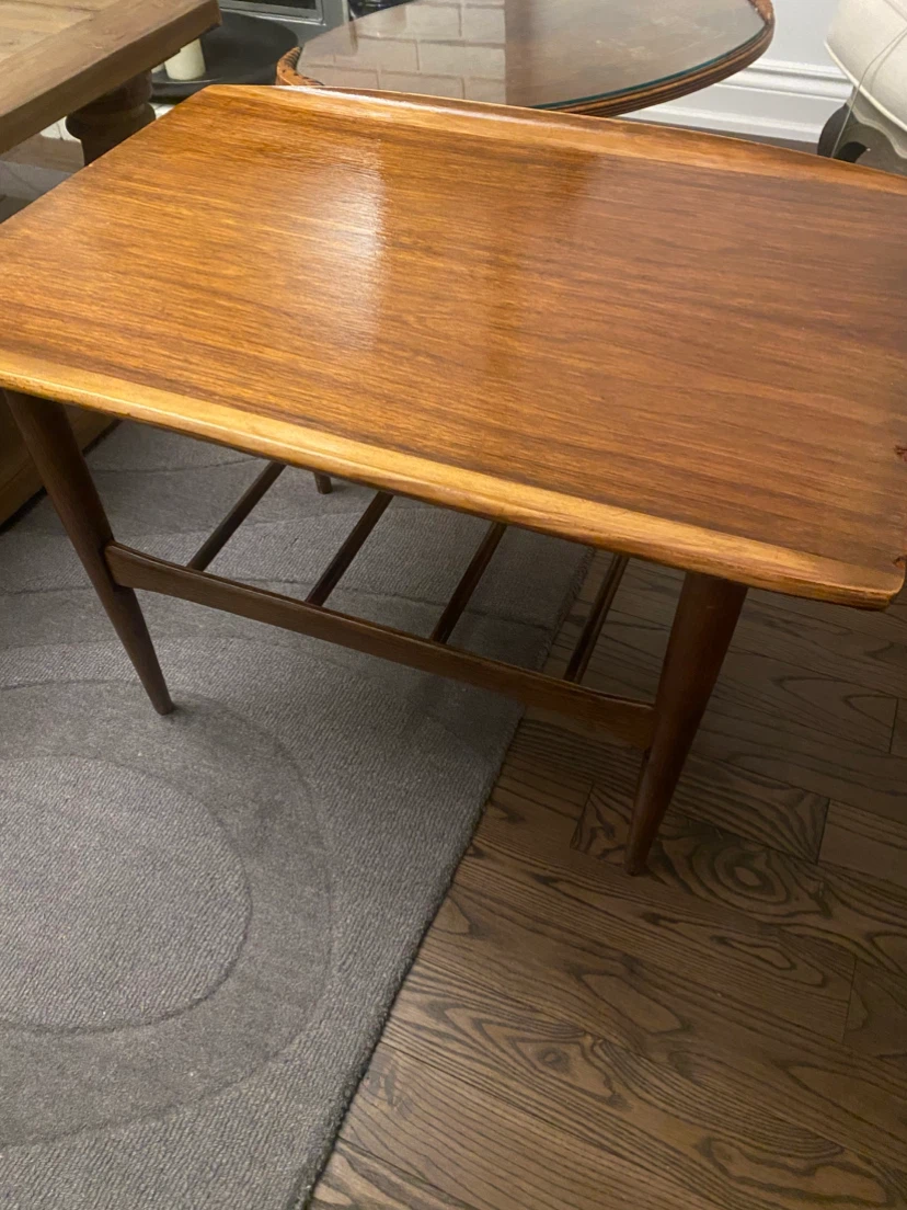 Mid-Century Modern Teak Side Table