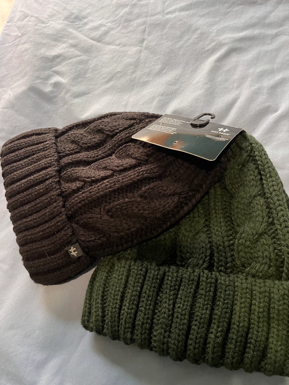 Hot Paws Knit Beanies 2-Pack