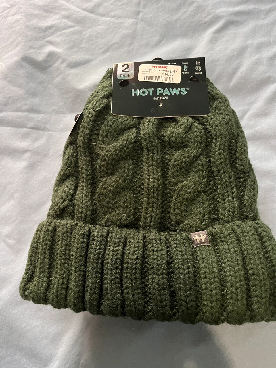 Hot Paws Knit Beanies 2-Pack - photo 3
