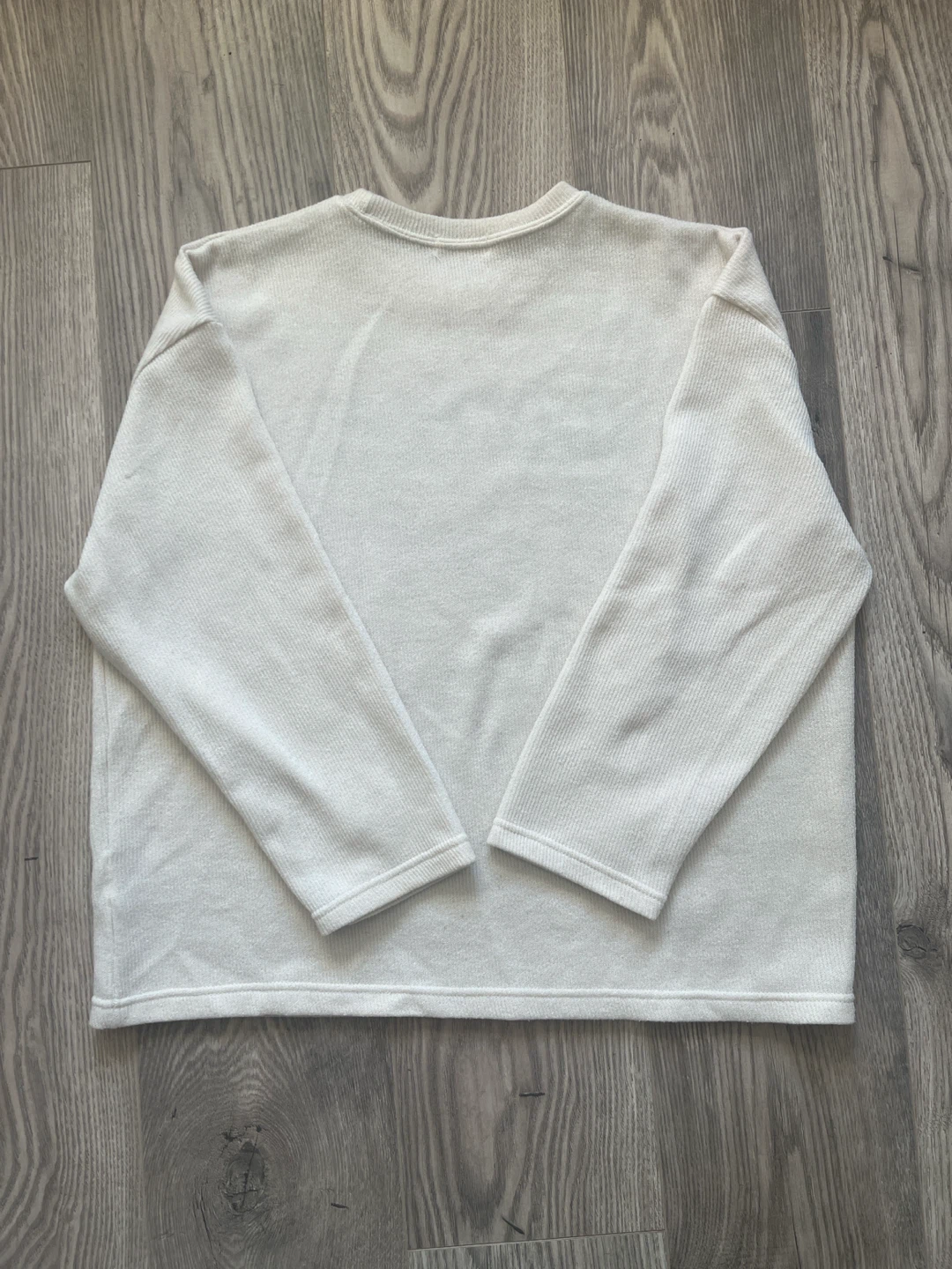 Lewkin Cream Graphic Cat Sweatshirt - photo 2
