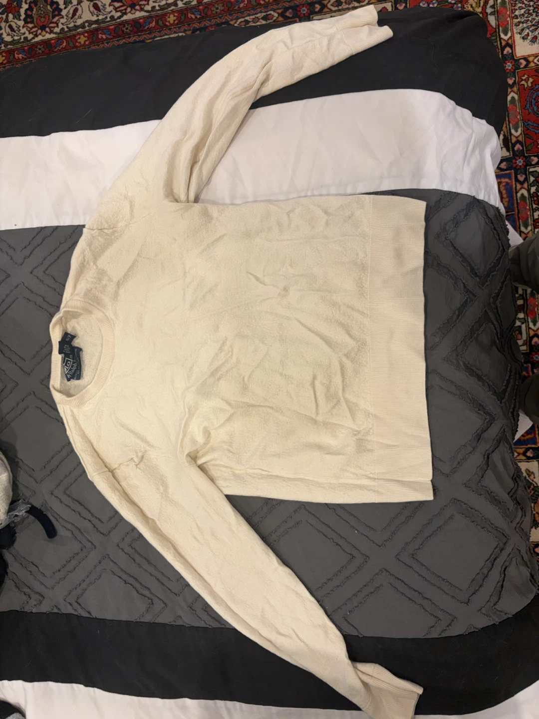 Polo Ralph Lauren Merino Wool Blend Sweater - Cream
