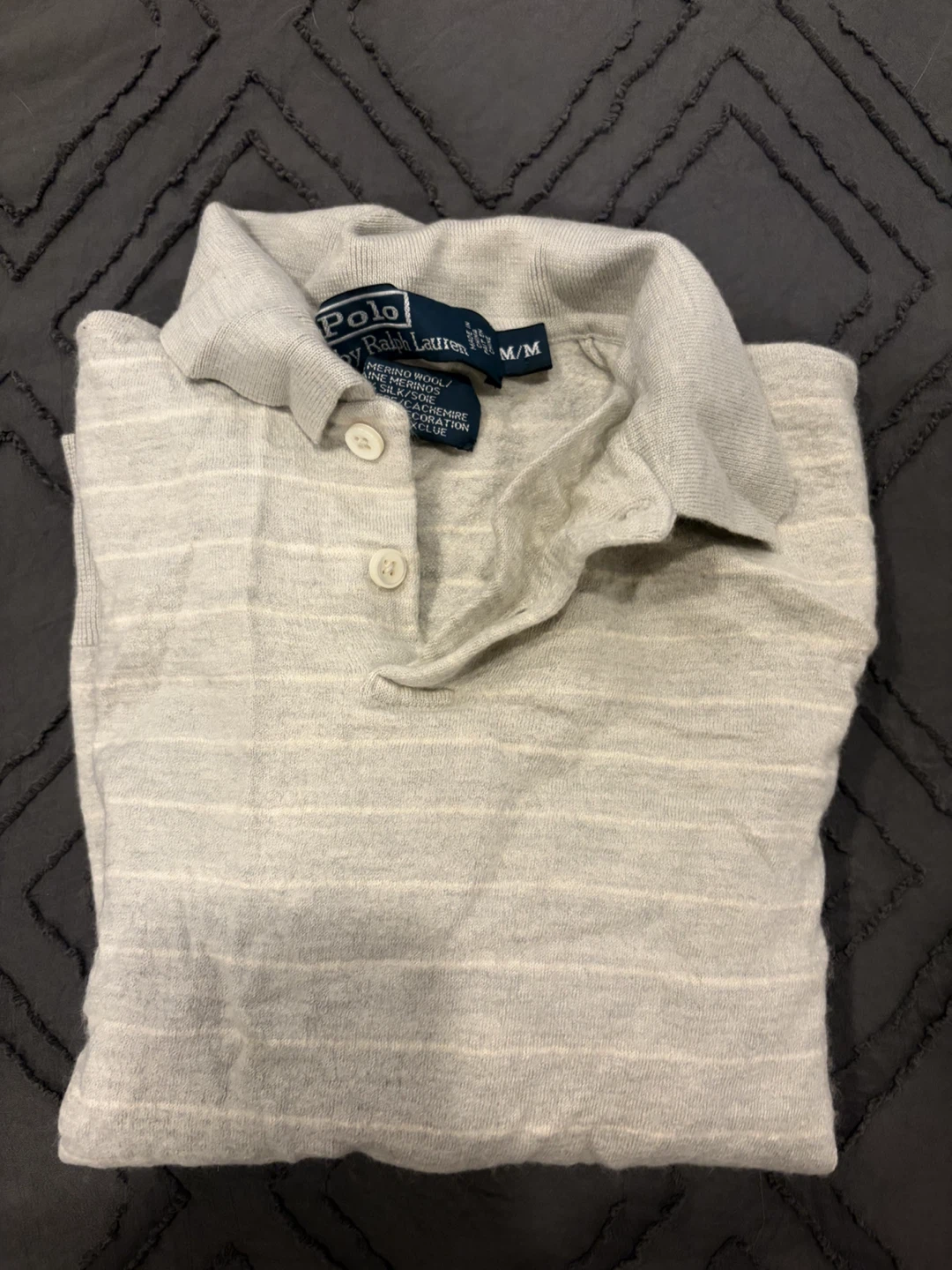 Polo Ralph Lauren Merino Wool Cashmere Polo Shirt - photo 2
