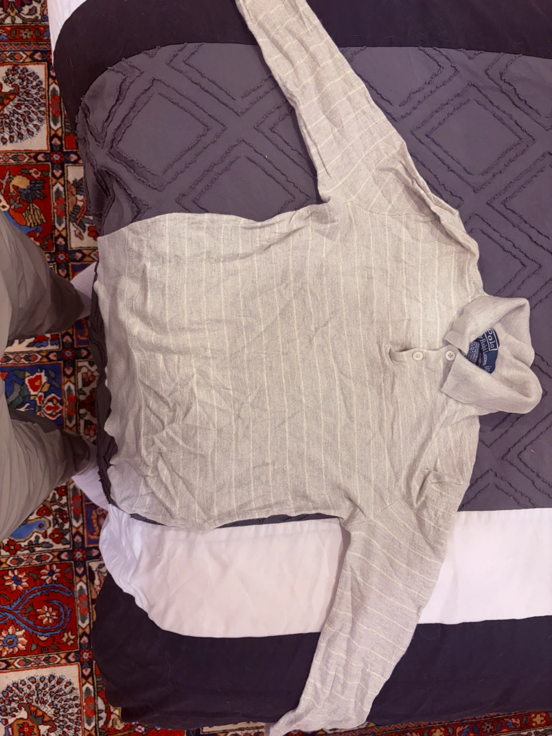Polo Ralph Lauren Merino Wool Cashmere Polo Shirt