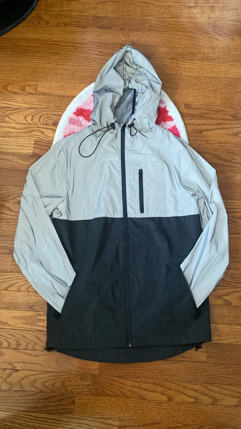 Reflective Windbreaker and Jogger Set - photo 2