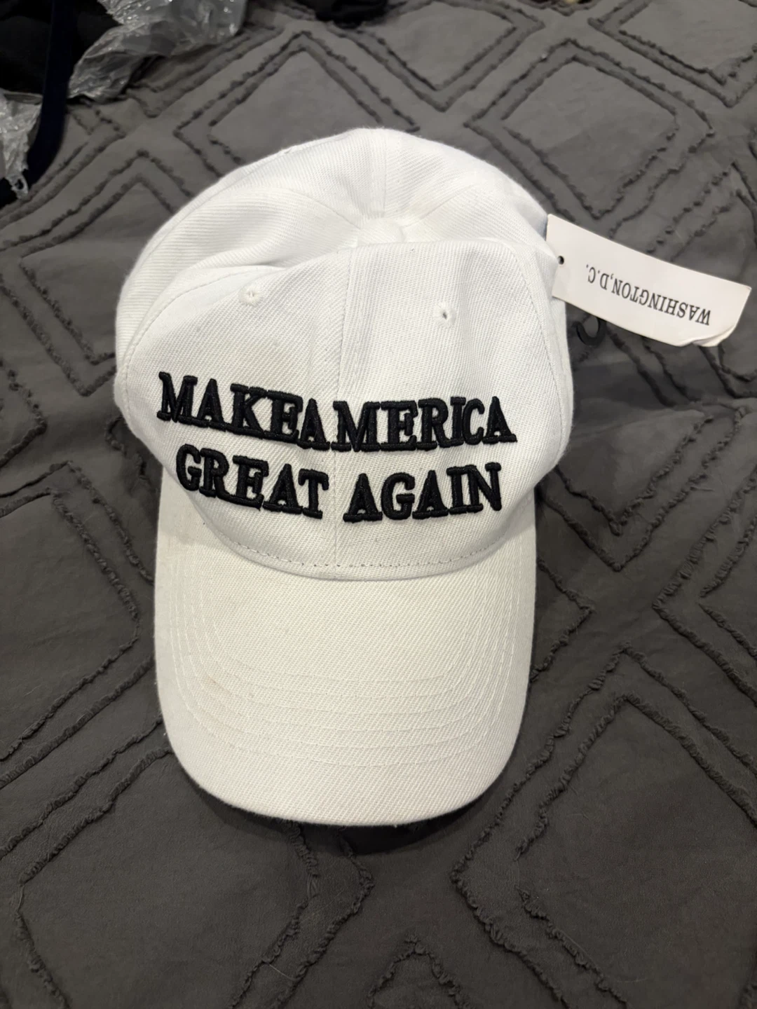 Make America Great Again White Baseball Hat