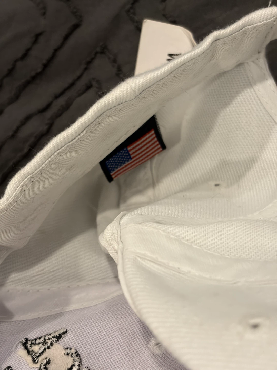 Make America Great Again White Baseball Hat - photo 3