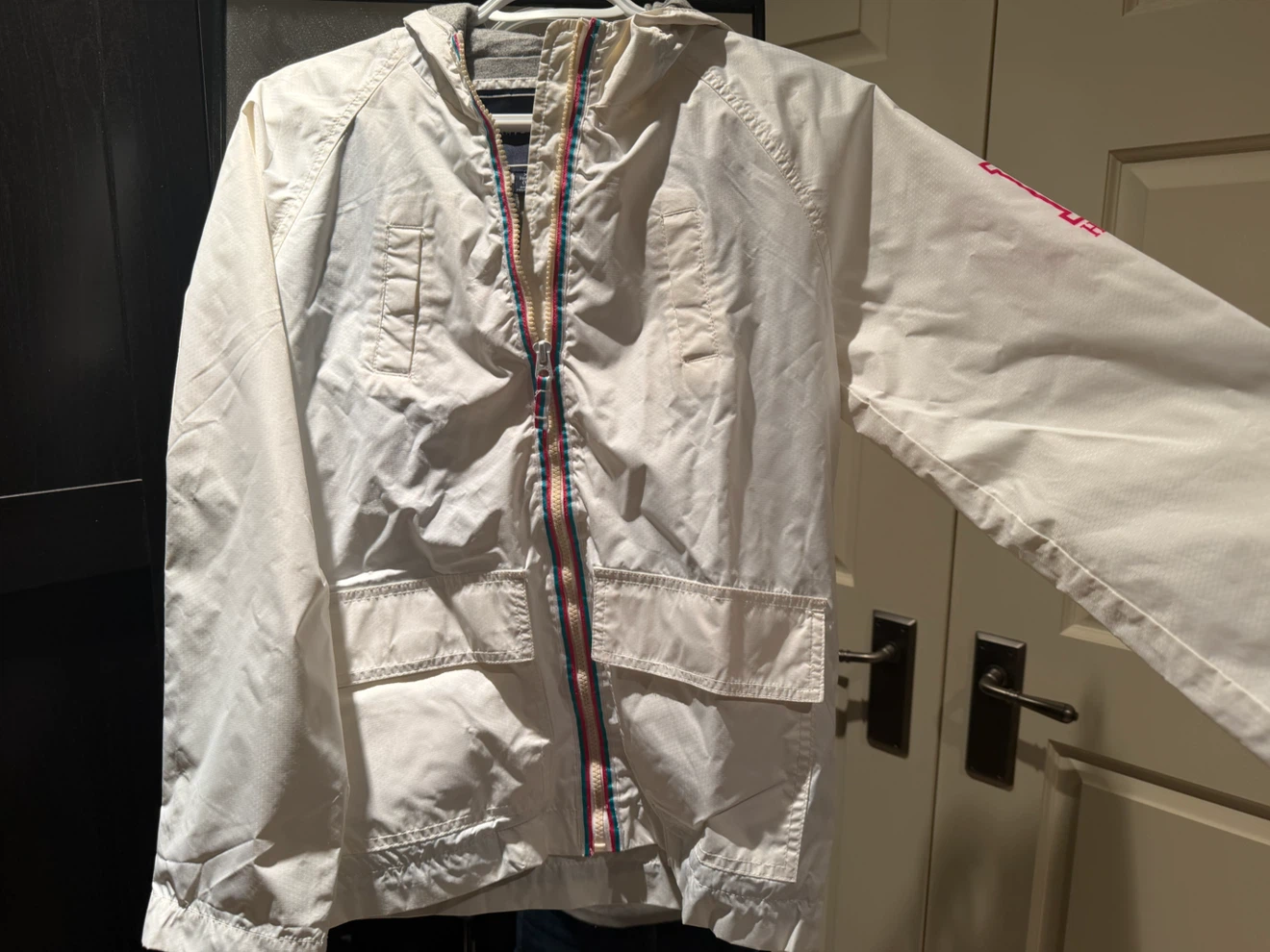 Tommy Hilfiger Girls' White Jacket Size XL (16)