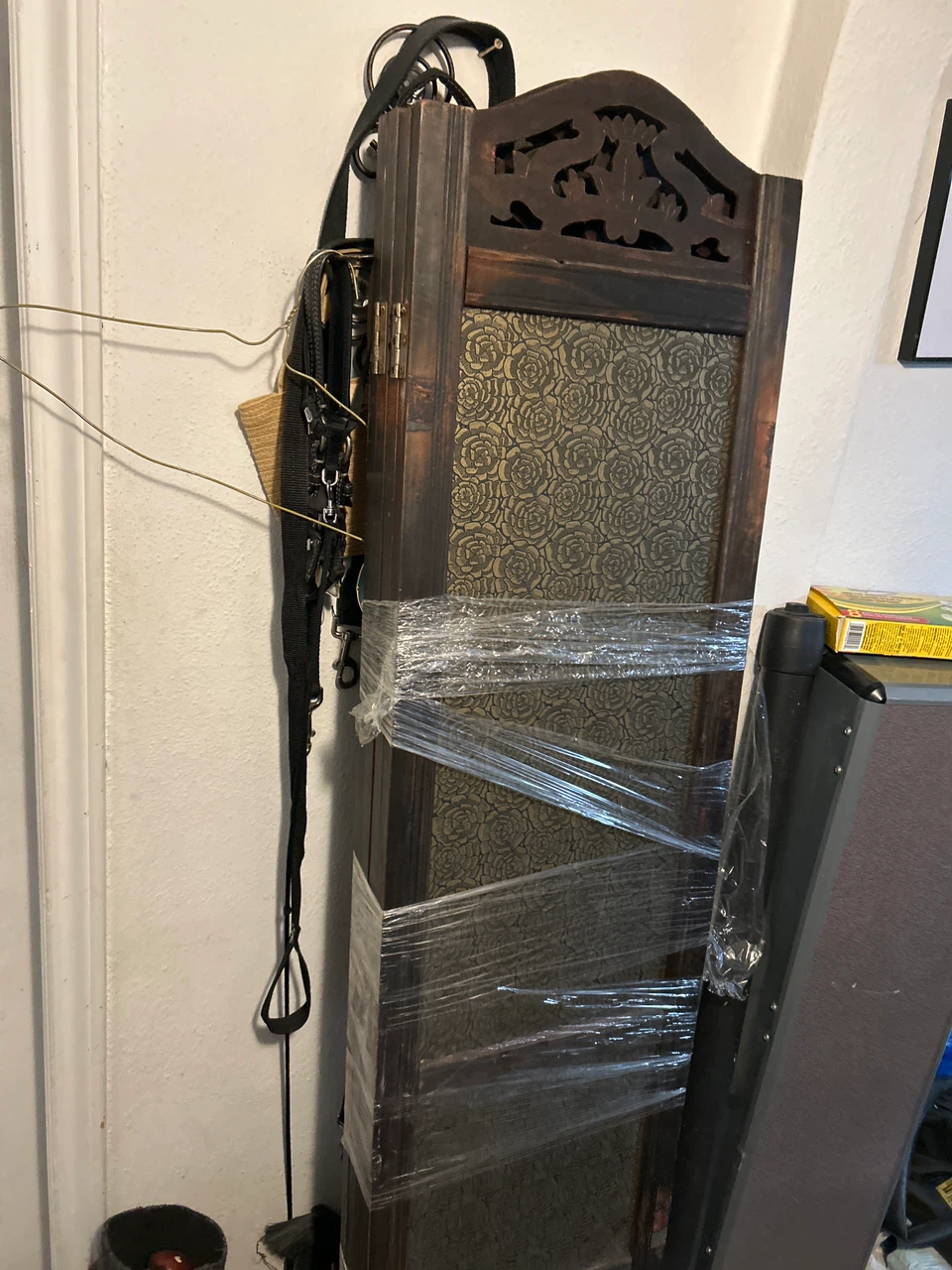 Wooden Folding Room Divider