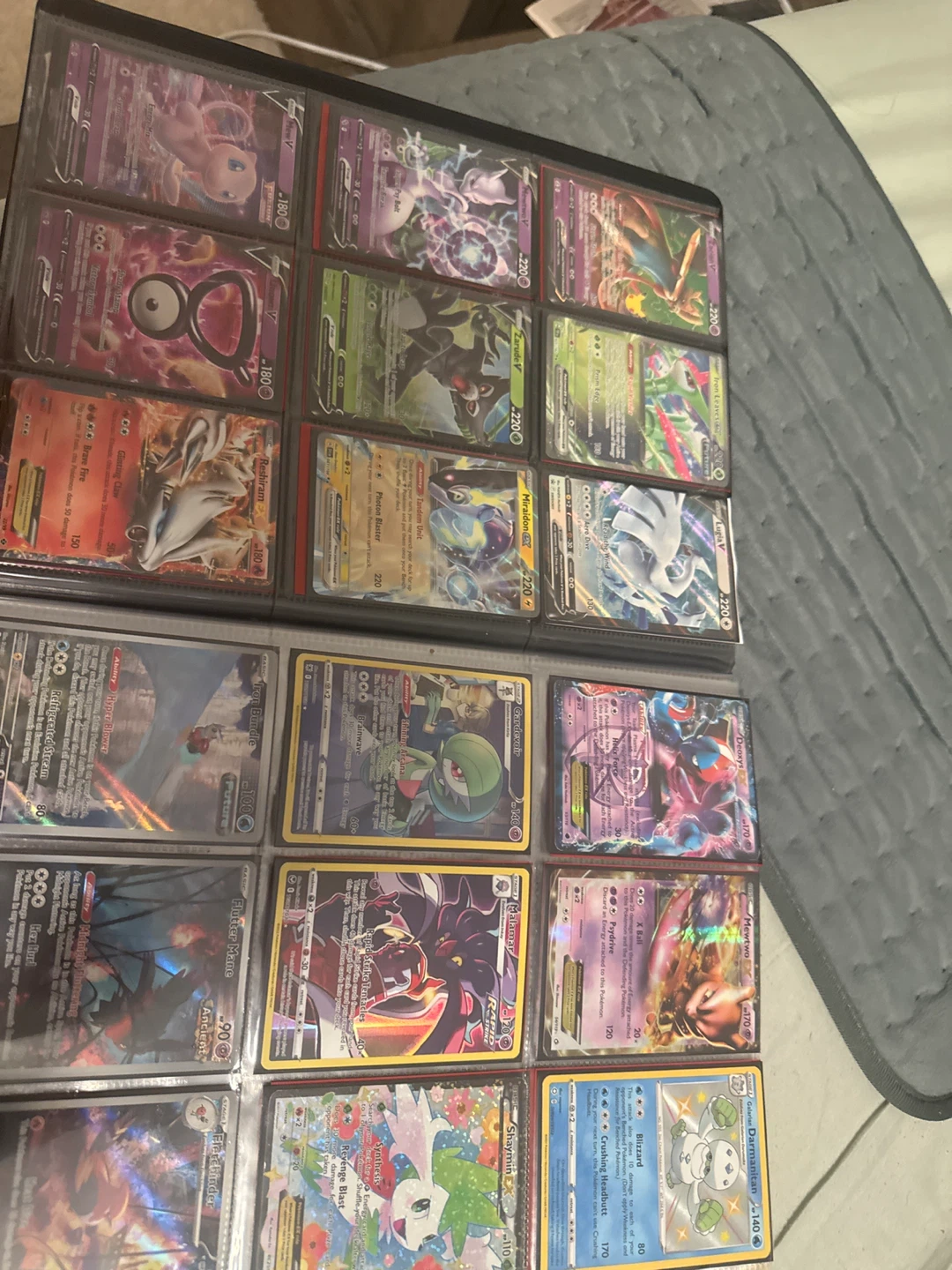 Assorted Pokemon Trading Card Collection with Binder - photo 2