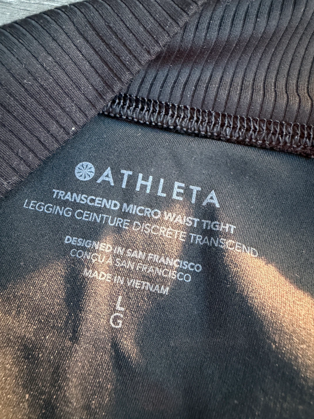 Athleta Transcend Micro Waist Leggings - photo 2