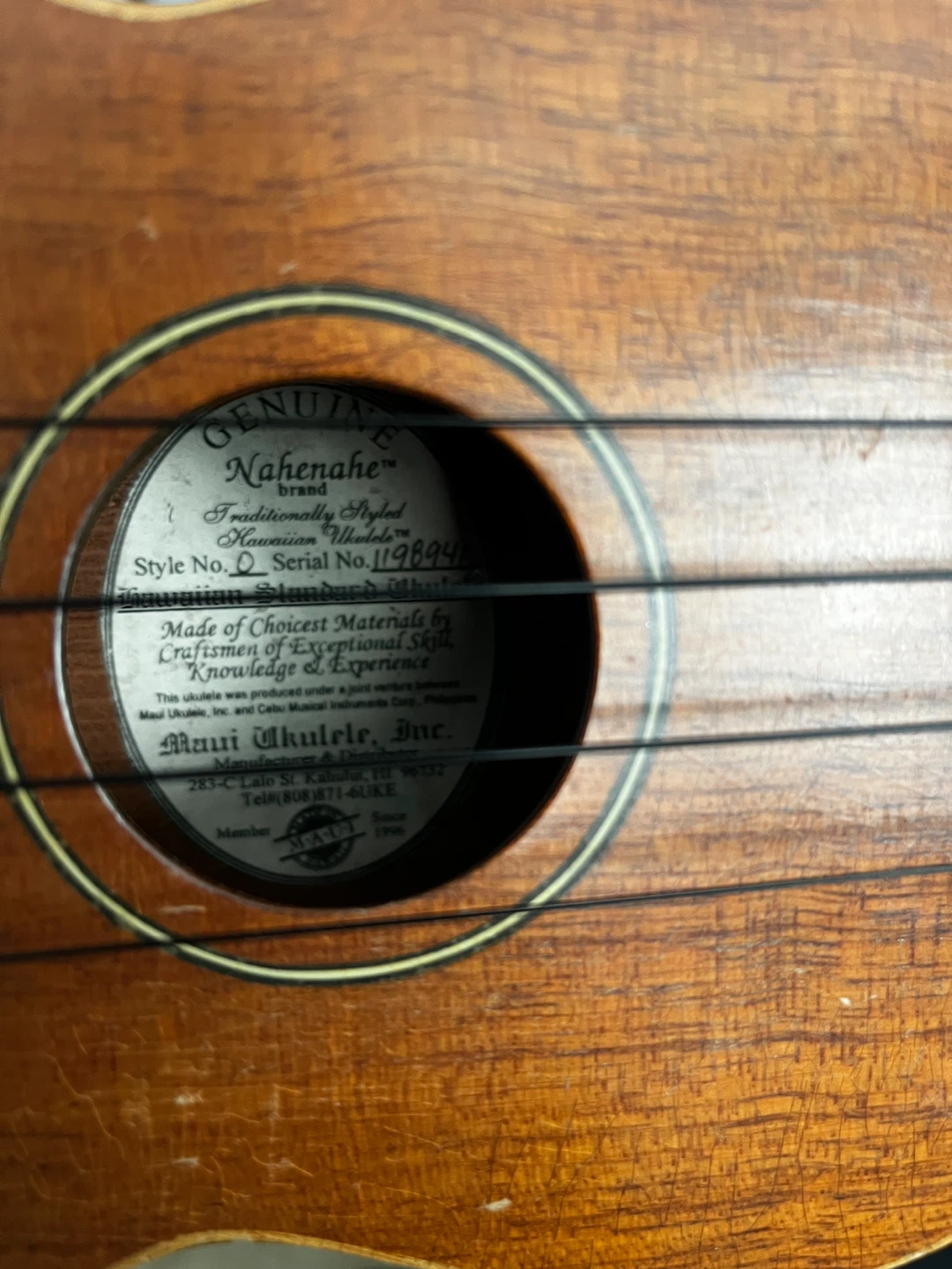 Nahenahe Hawaiian Standard Ukulele - photo 2