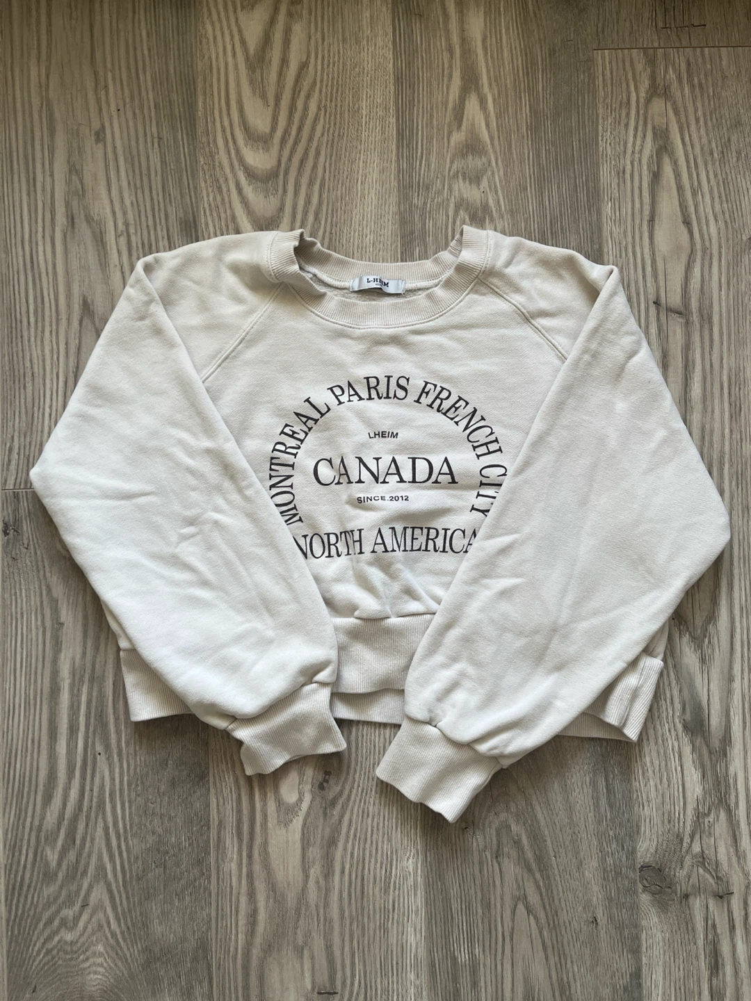 L-HEIM Canada Graphic Crewneck Sweatshirt