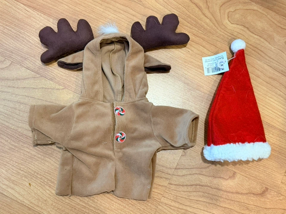 Dundee Craft Reindeer and Santa Hat Set