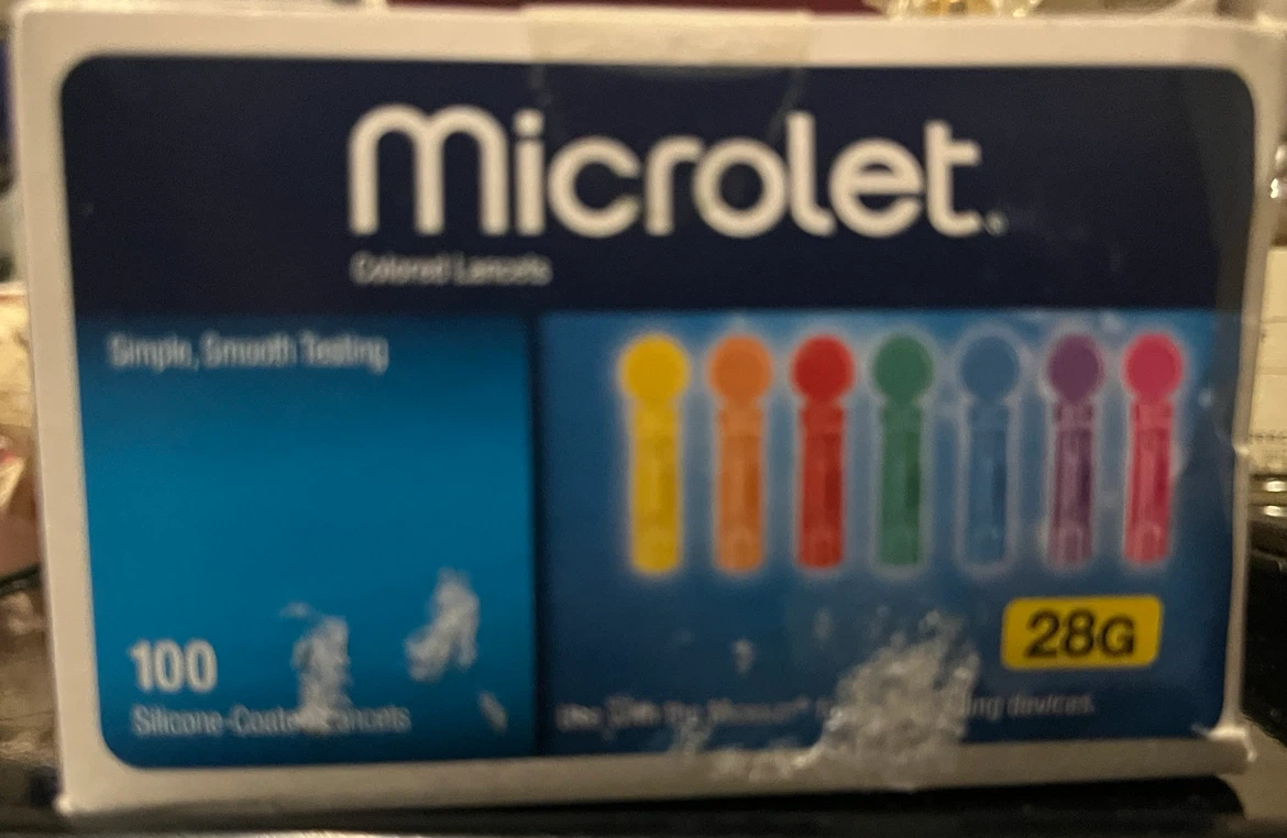 Micro-let Colored Lancets 100 - photo 5