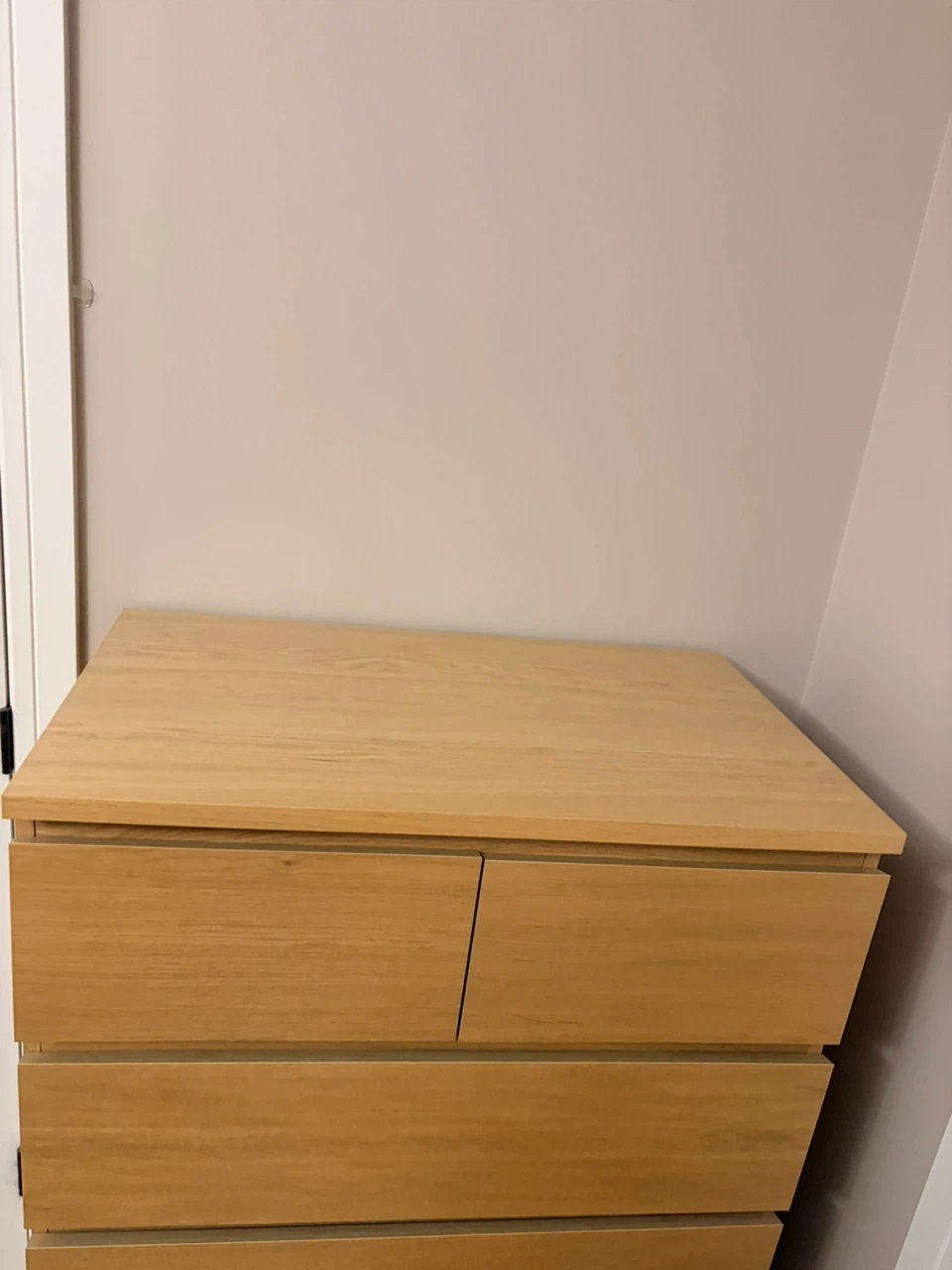 IKEA MALM 6-Drawer Chest – Oak Finish – Excellent Condition - photo 3