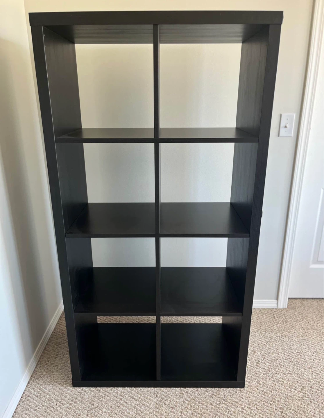 IKEA KALLAX 2x4 storage shelf