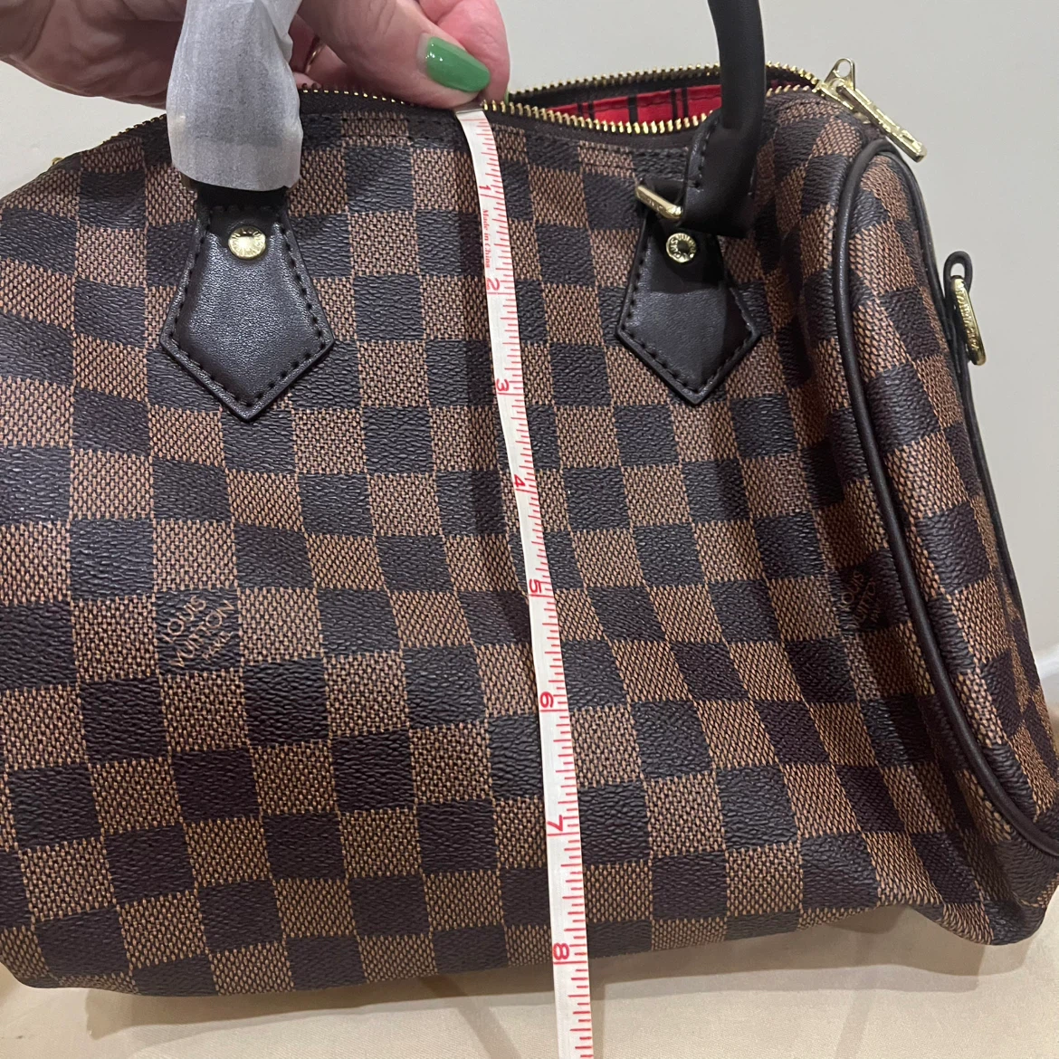 Damier Ebene Handbag and Wallet Set - photo 4