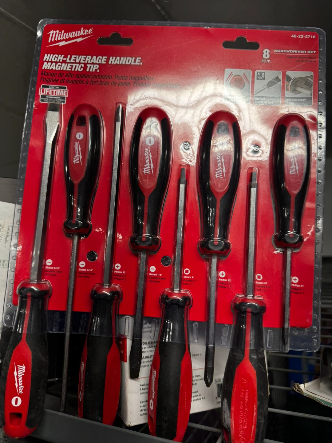 Milwaukee 8-Piece Screwdriver Set