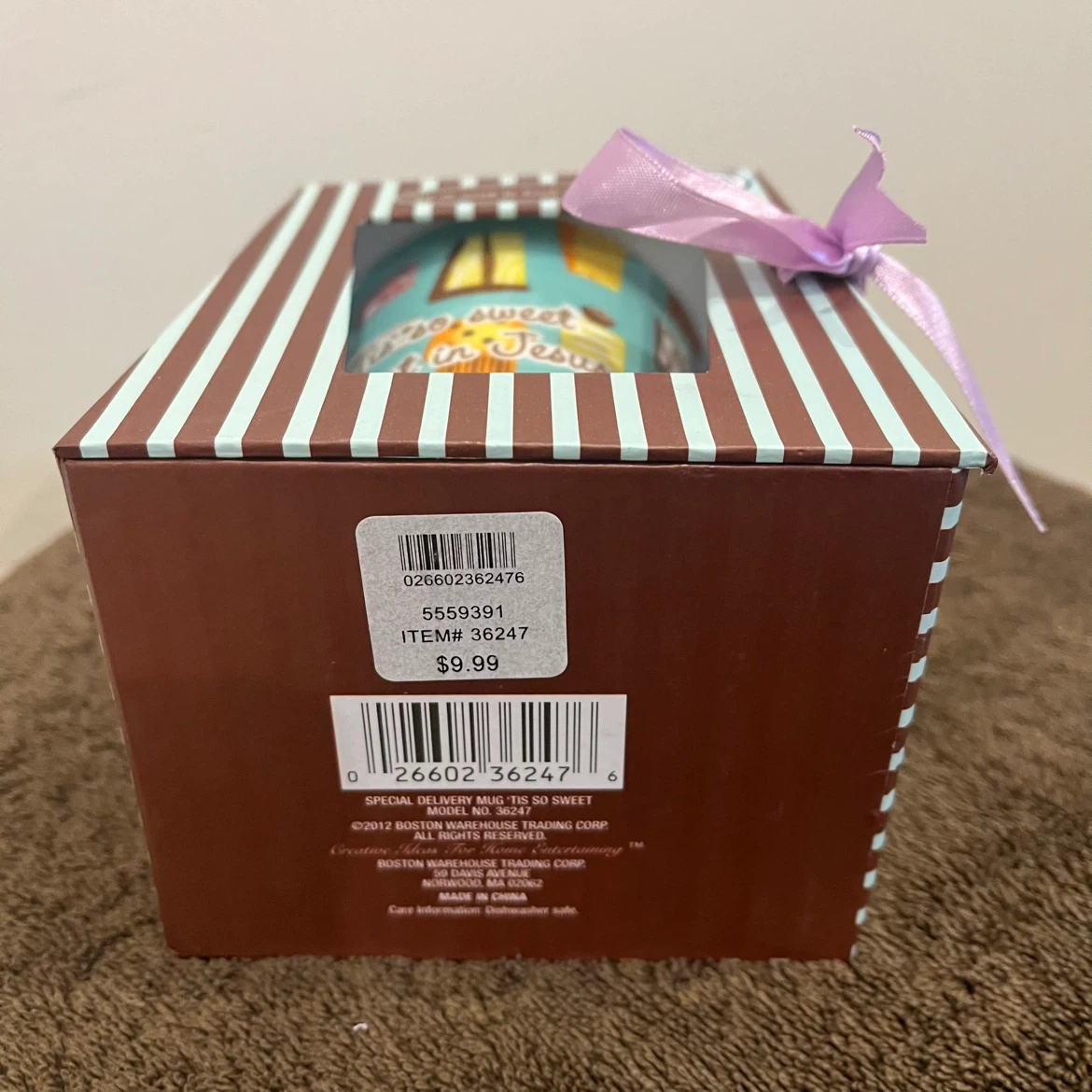 Boston Warehouse Special Delivery Mug