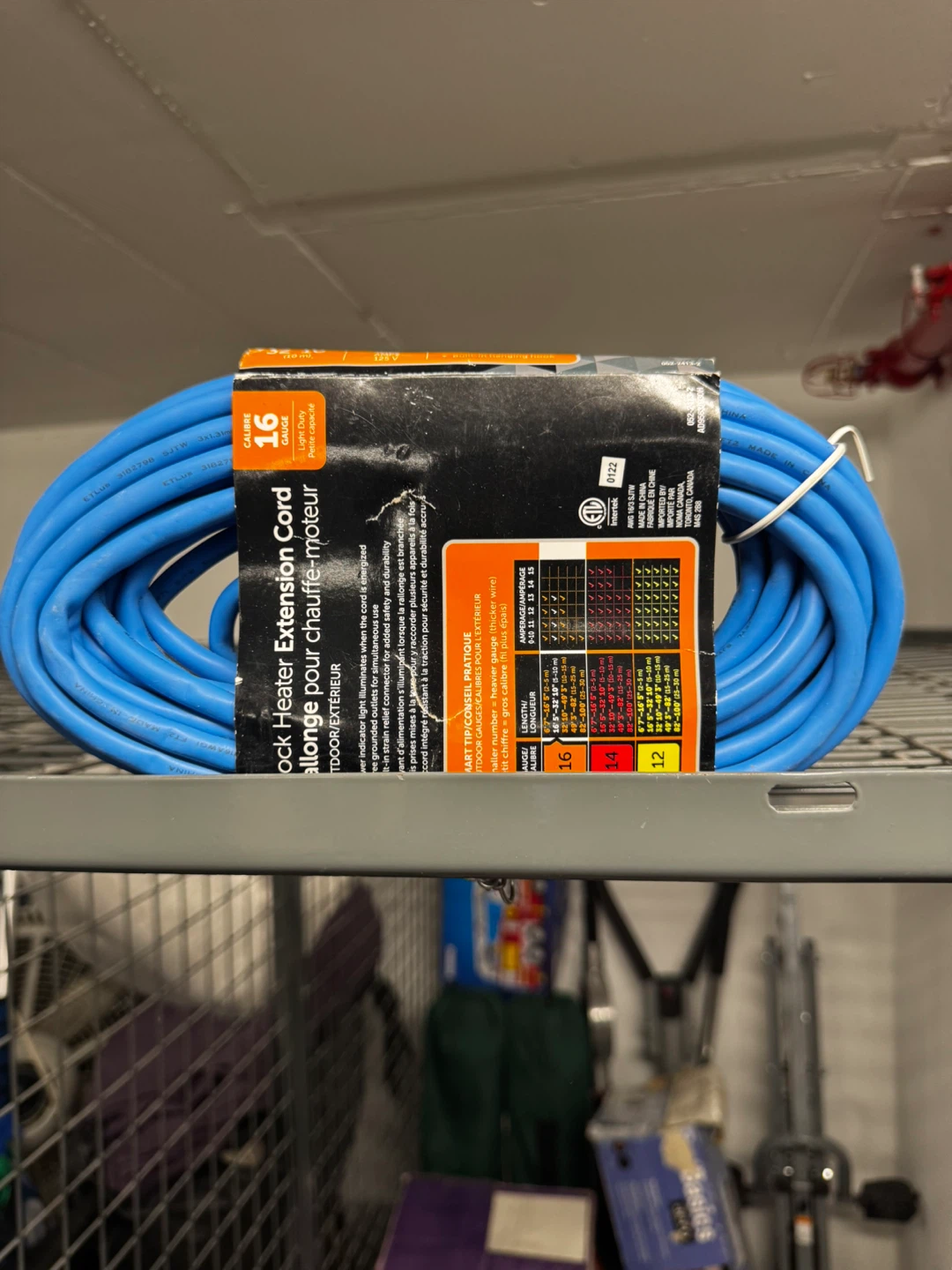 NOMA Block Heater Extension Cord 32' 10"