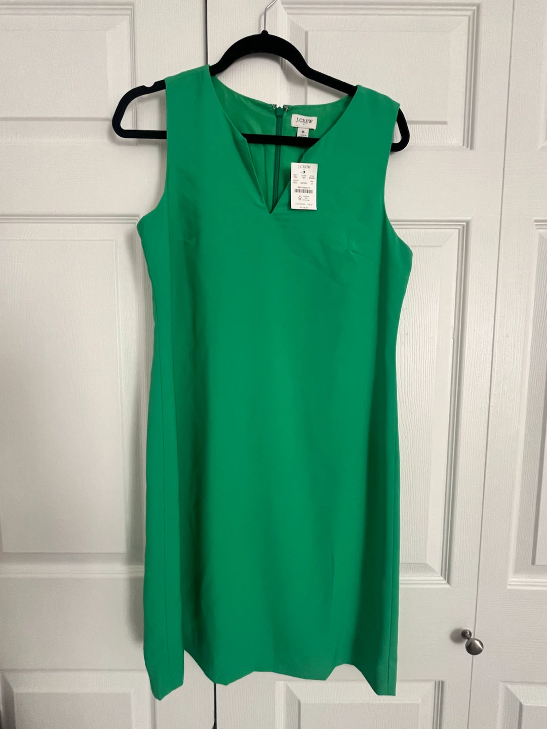 J.Crew Green Sleeveless Dress Size 6