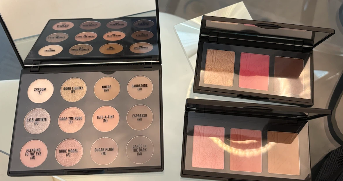 MAC Cosmetics Eyeshadow Palette and Blush Duos