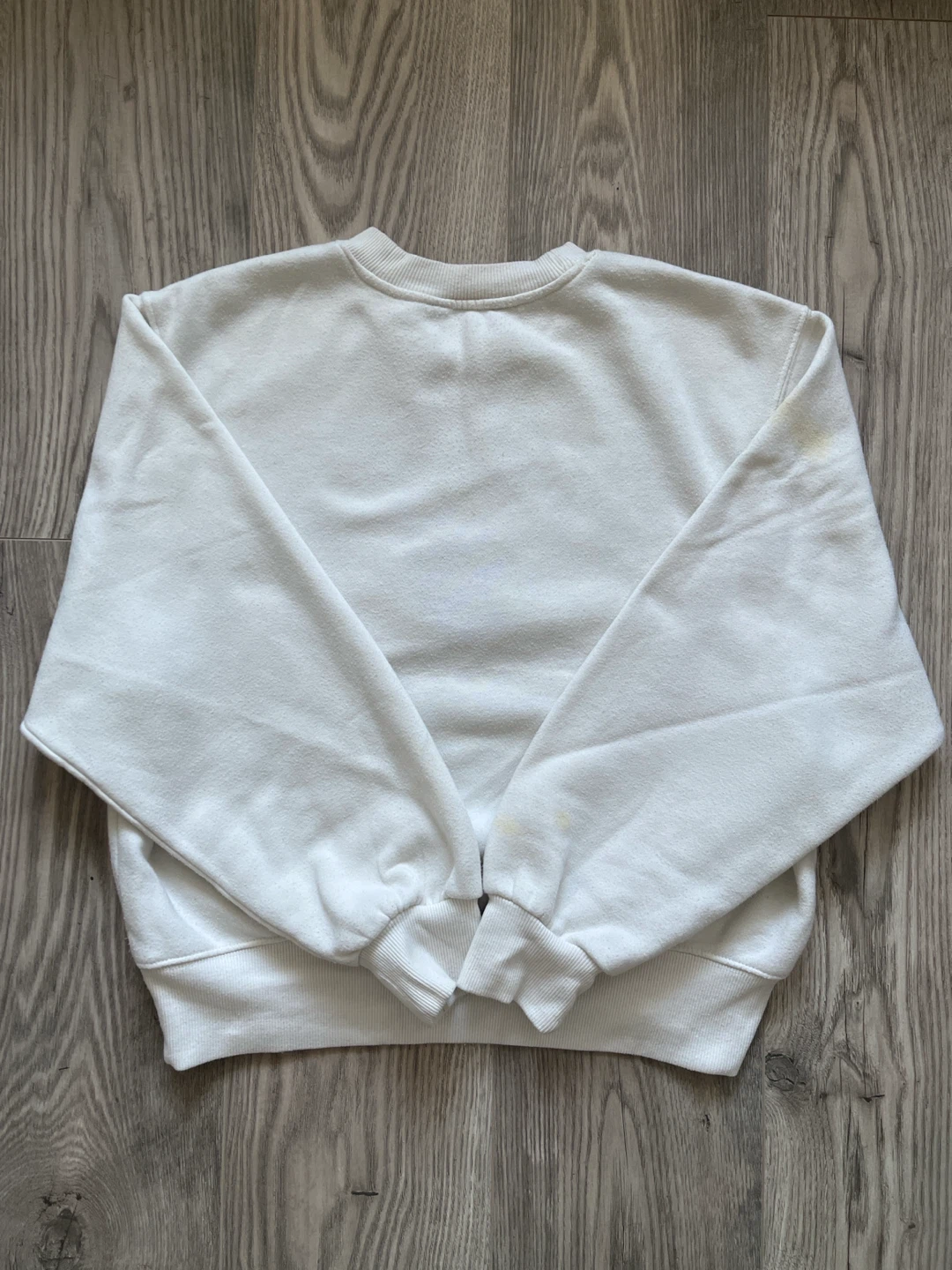Cream Fuzzy Bear Sweatshirt - photo 2