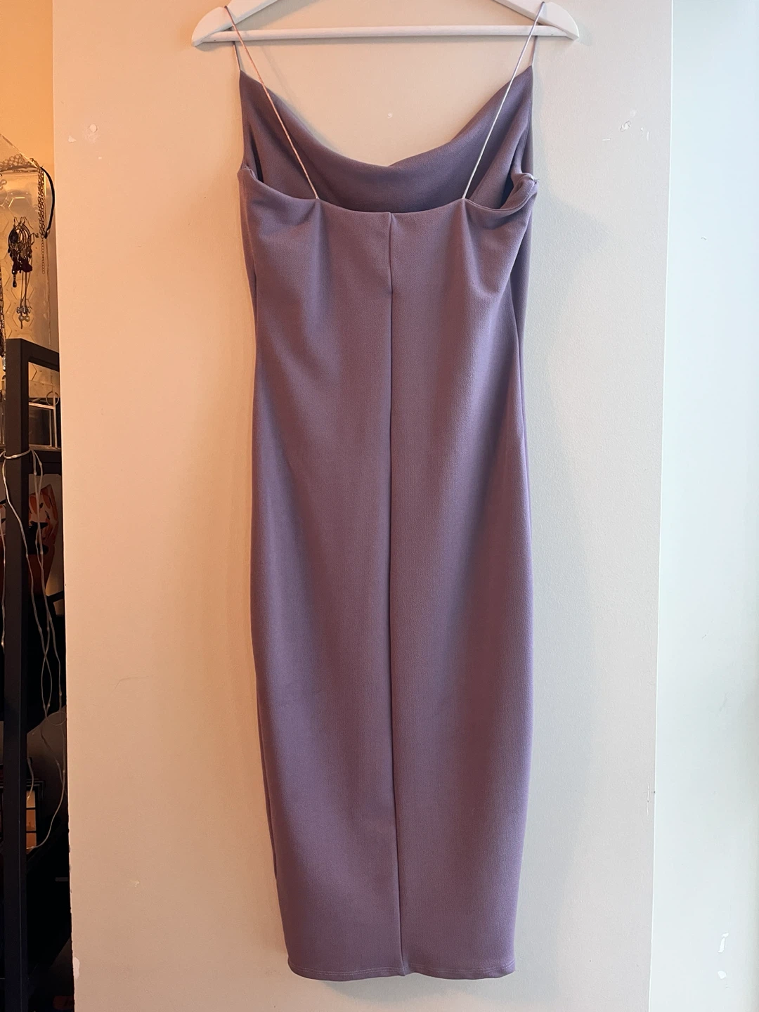 2 Bodycon Dresses - Black and Mauve Size Small - photo 2