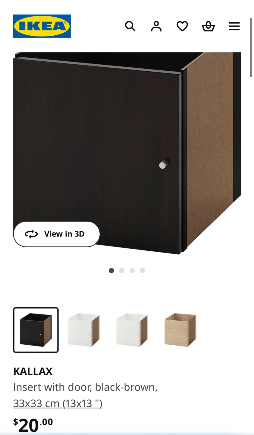 IKEA Kallax door inserts - photo 3