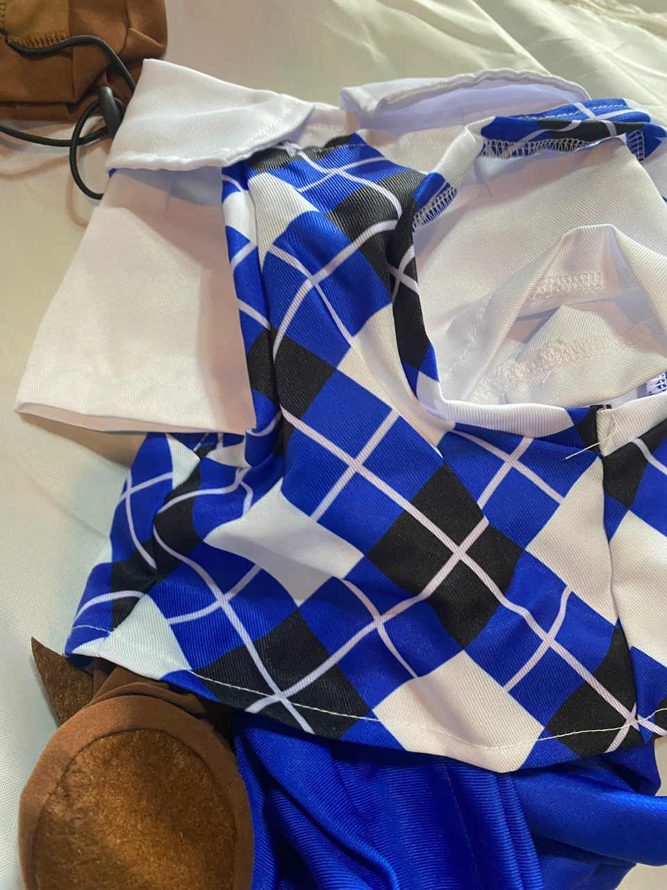 Blue pattern, dog costume - photo 4