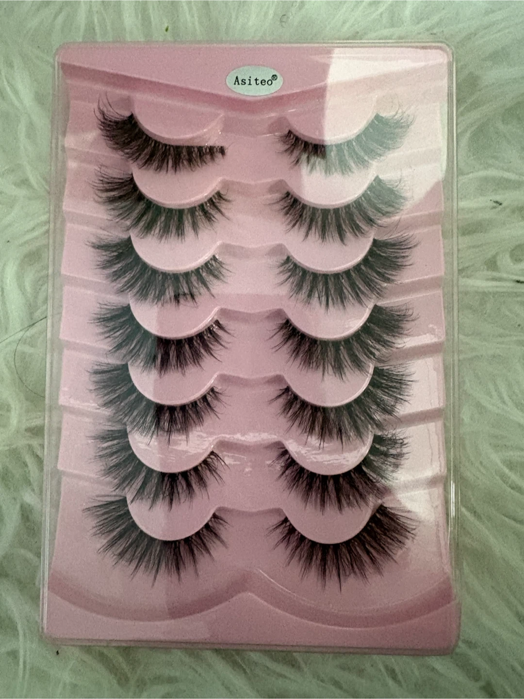 Asiteo False Eyelashes 5 Pairs