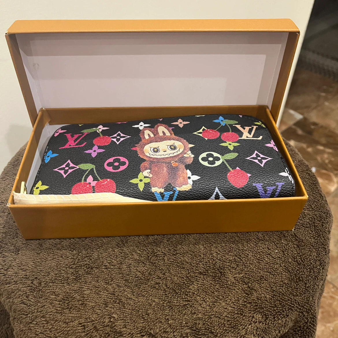 Monogram Cherry Rabbit Wallet